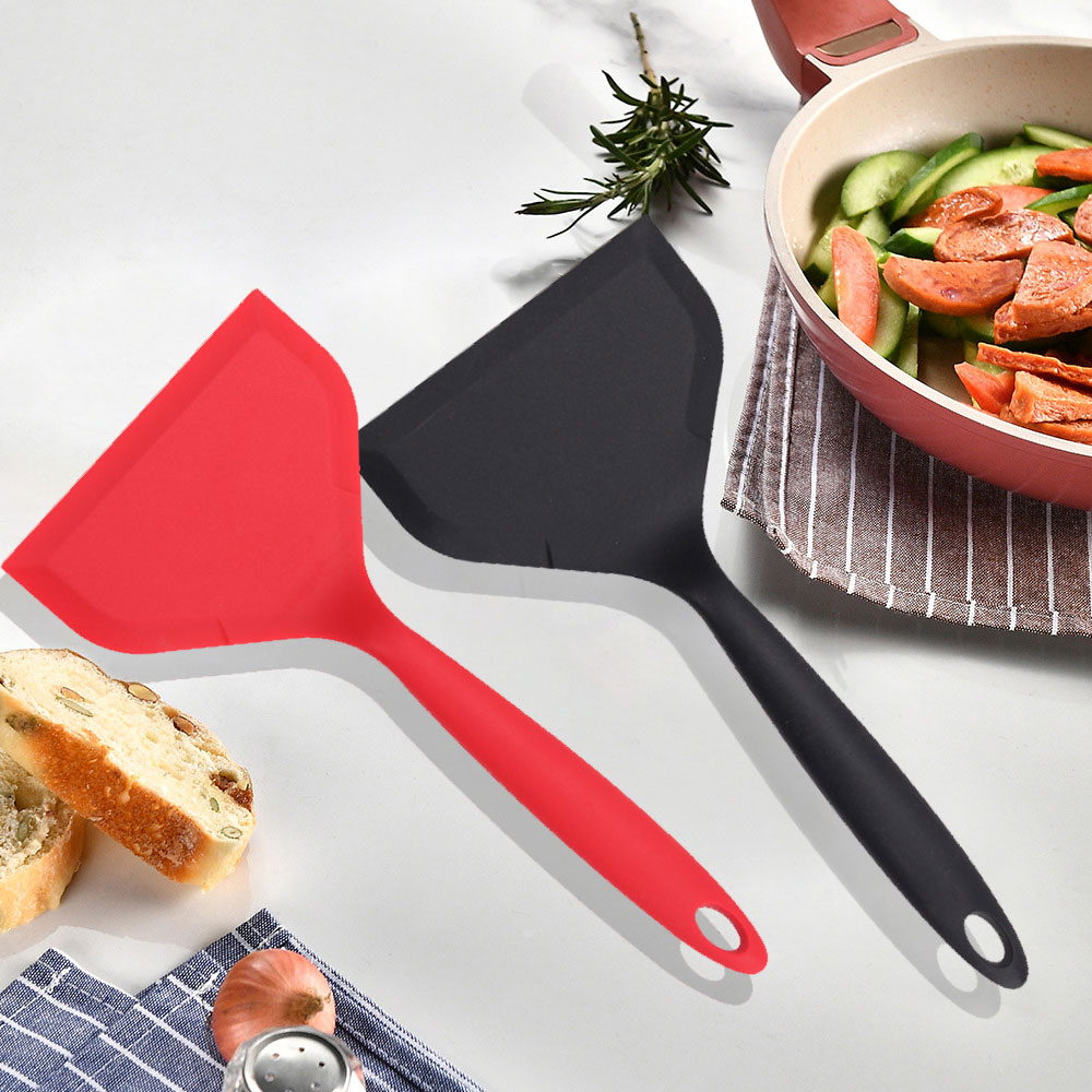 Okonomiyaki Spatula - Red BK Non-Stick Silicone Turners Spatula