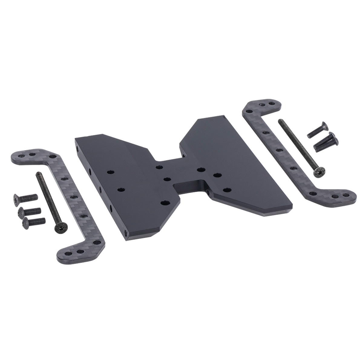 Carbon Fiber Chassis Skid Plat - Crepe Pan Carbon ulasan dan harga