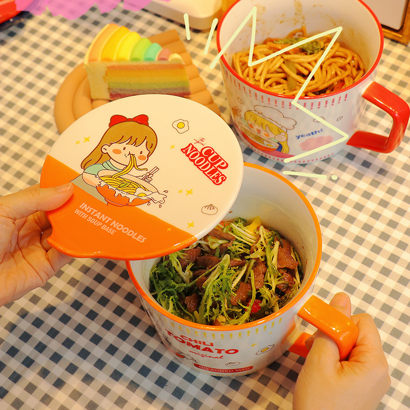 Cartoon Instant Noodle Ramen B - Dim Sum Basket ulasan dan harga