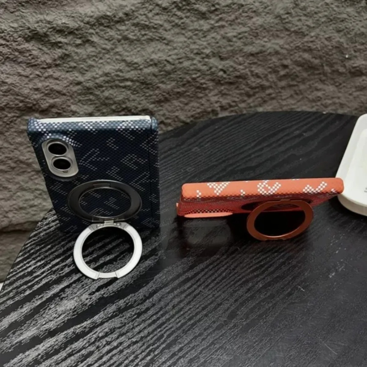 Carbon Fiber leather 360 Brack - Taco Stand Holder ulasan dan harga