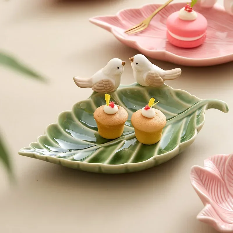 Cute Bird Tray Ceramic Jewelry - Dim Sum Basket ulasan dan harga