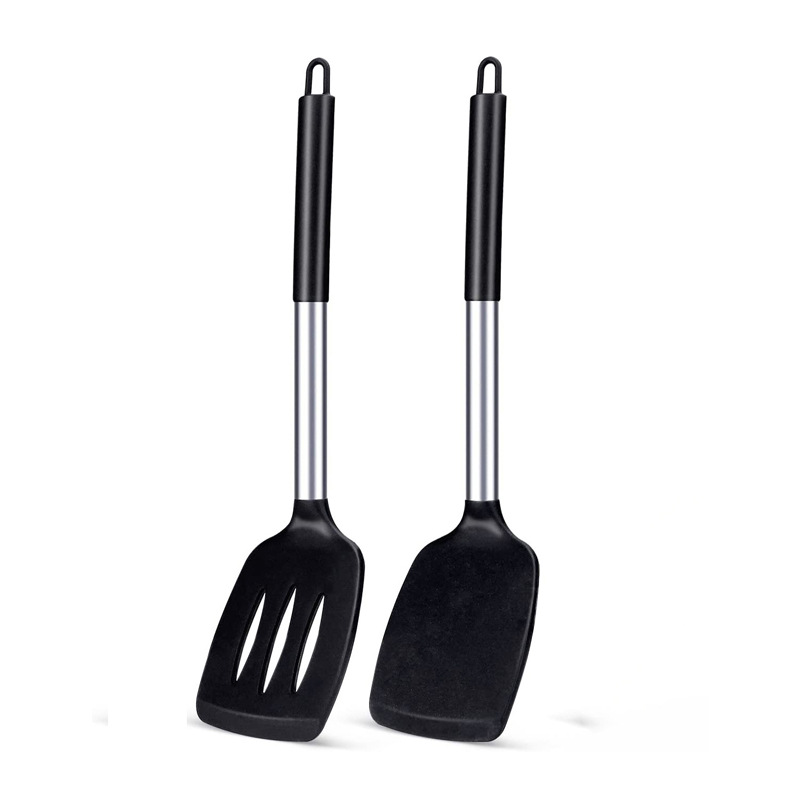 2Pcs Silicone Spatula Set Heat - Okonomiyaki Spatula ulasan dan harga