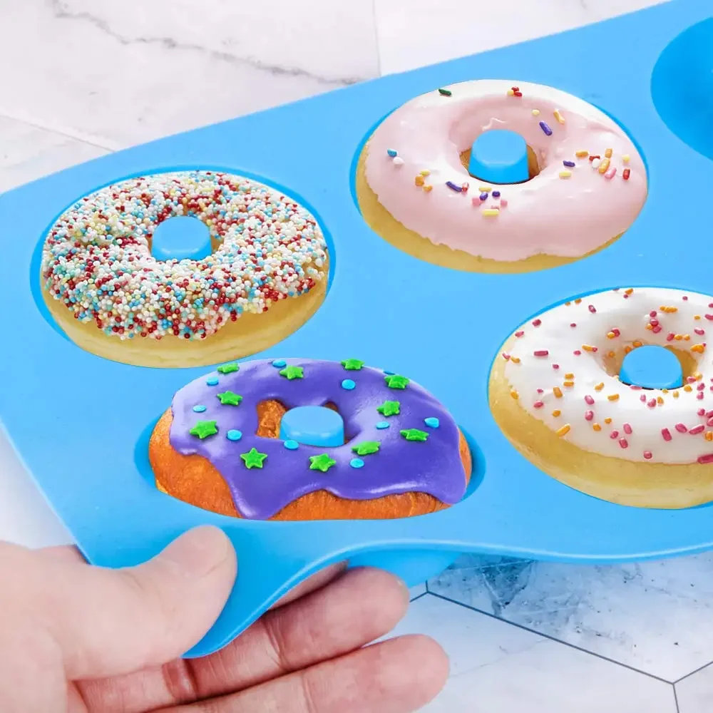 1/2pcs Silicone Muffins Donut  - Donut Mold Silicone ulasan dan harga