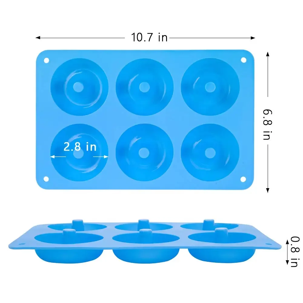 1/2pcs Silicone Muffins Donut  - Donut Mold Silicone ulasan dan harga