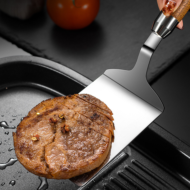 304 Stainless Steel Steak Spat - Okonomiyaki Spatula ulasan dan harga