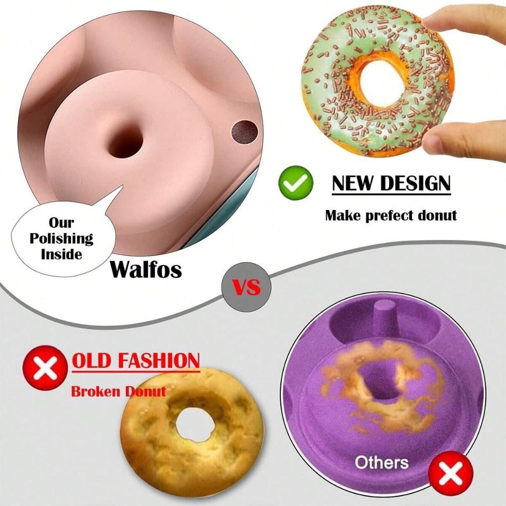 New Silicone Donut Mold High T - Donut Mold Silicone ulasan dan harga