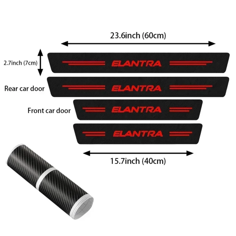Car Front Rear Door Threshold  - Crepe Pan Carbon ulasan dan harga