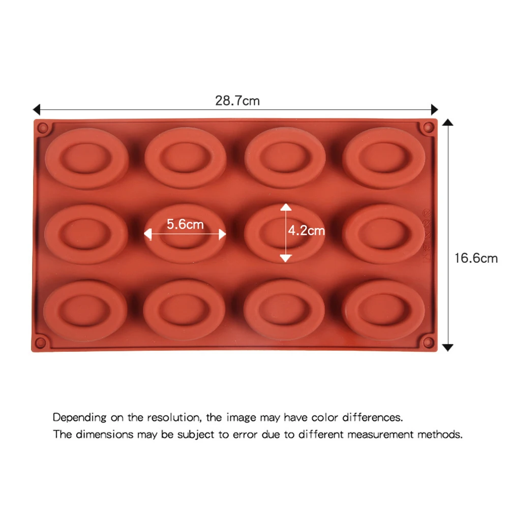 Flexible 12 Cavity Silicone Do - Donut Mold Silicone ulasan dan harga