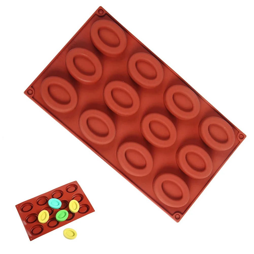 Flexible 12 Cavity Silicone Do - Donut Mold Silicone ulasan dan harga