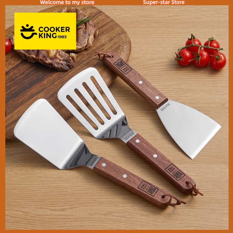 COOKER KING Stainless Steel Sp - Okonomiyaki Spatula ulasan dan harga