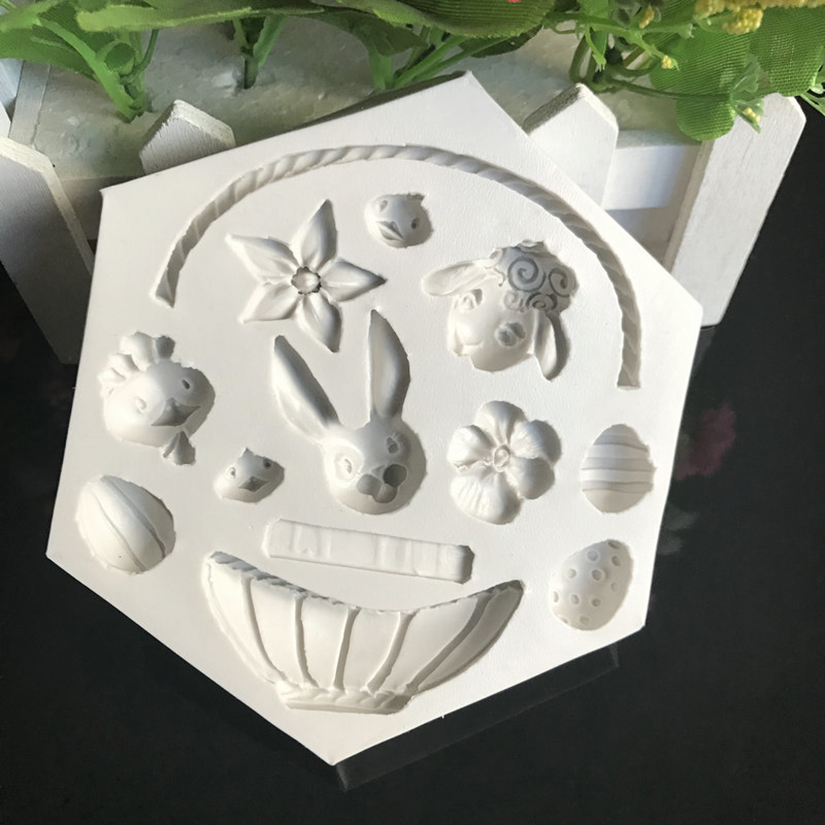 Easter Bunny Silicone Mold Fon - Bunny Cake Mold ulasan dan harga