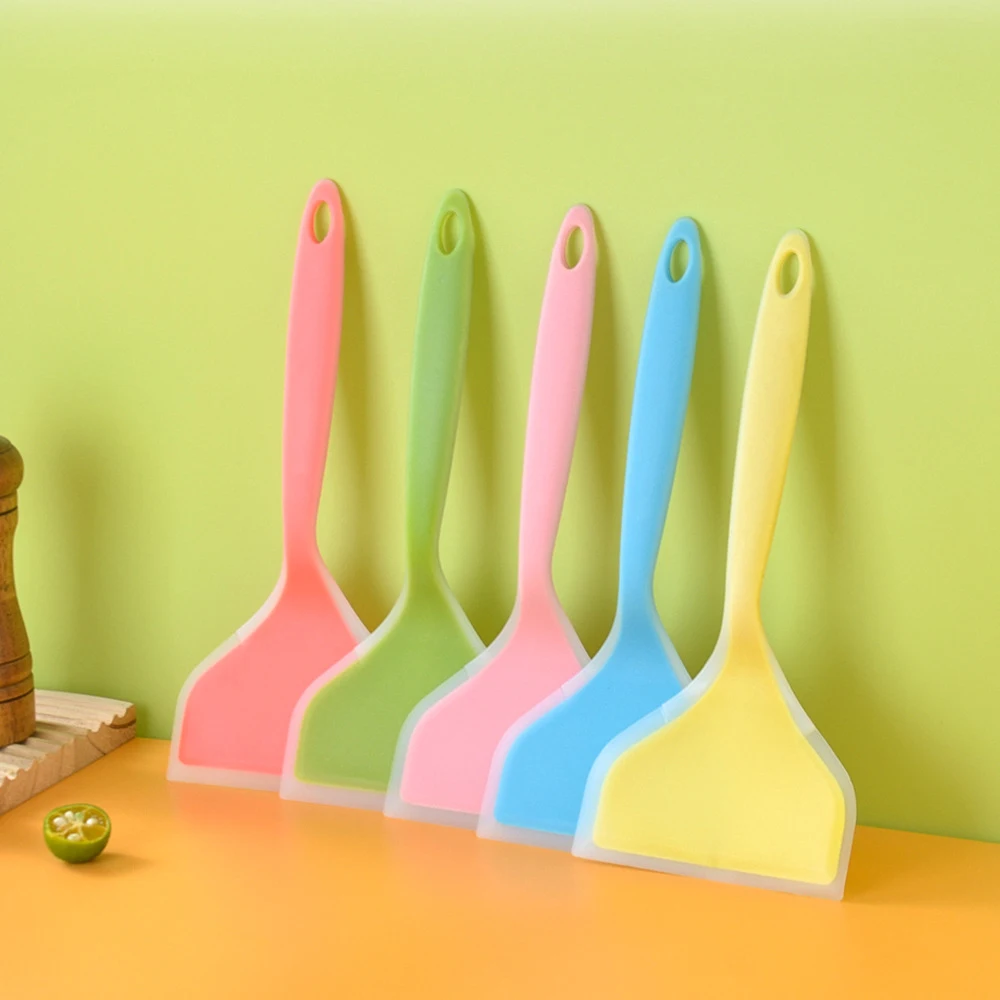 1PC Silicone Spatula Wide Mout - Okonomiyaki Spatula ulasan dan harga